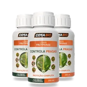 Kit com 3 frascos de Controla Pragas